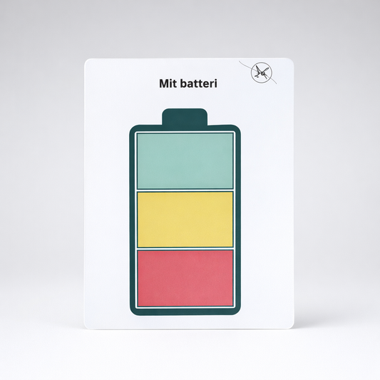 Skema- Mit batteri