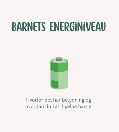 Digitalt hæfte- Barnets energiniveau