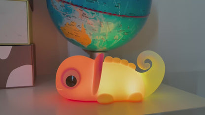 Kameleon natlampe med whitenoise – tryg sengetid